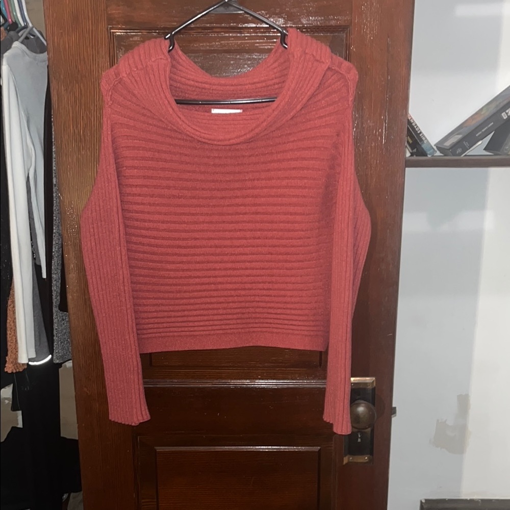 Anthropologie cowl neck sweater